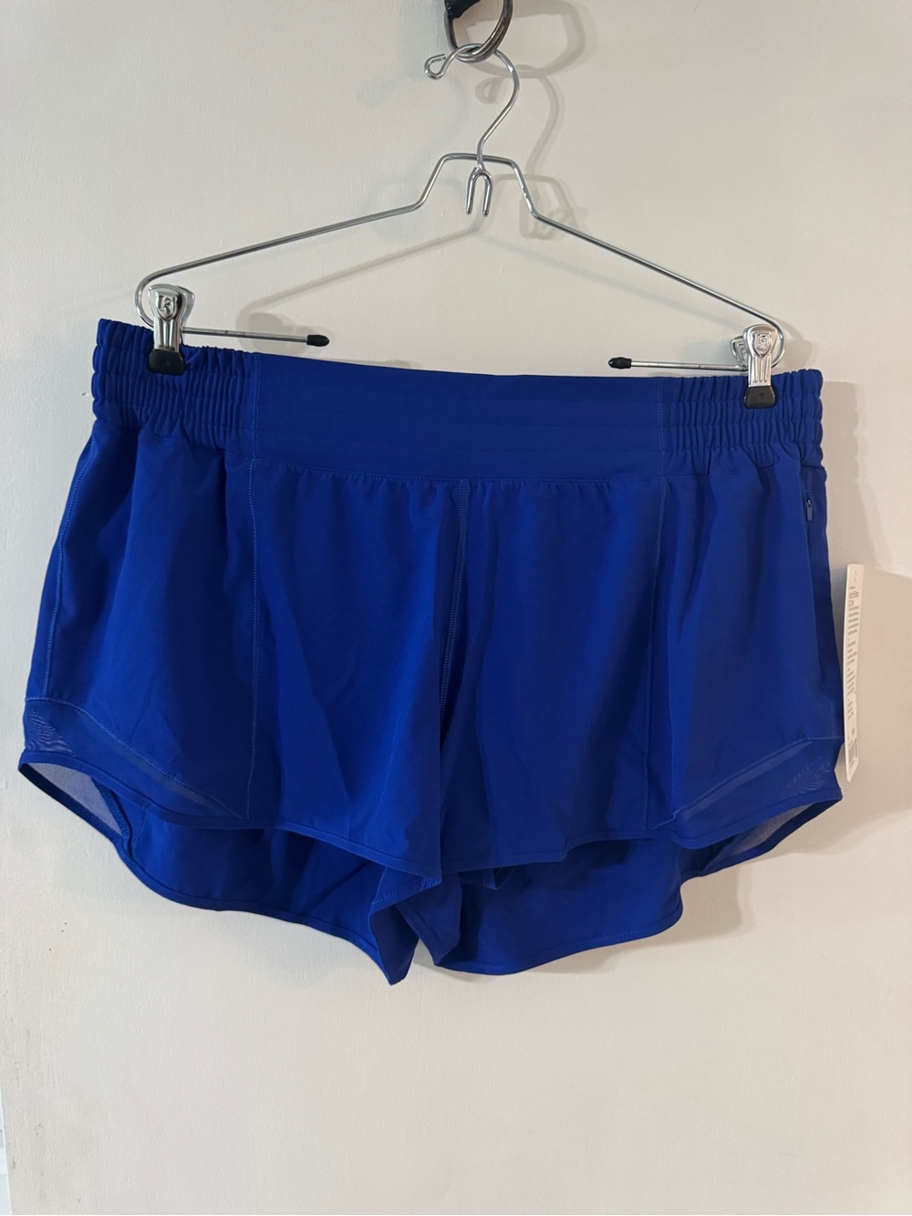 lululemon athletica cobalt blue athletic shorts